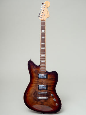 2013 Fender American Select Carved Maple Jazzmaster Cayenne Burst