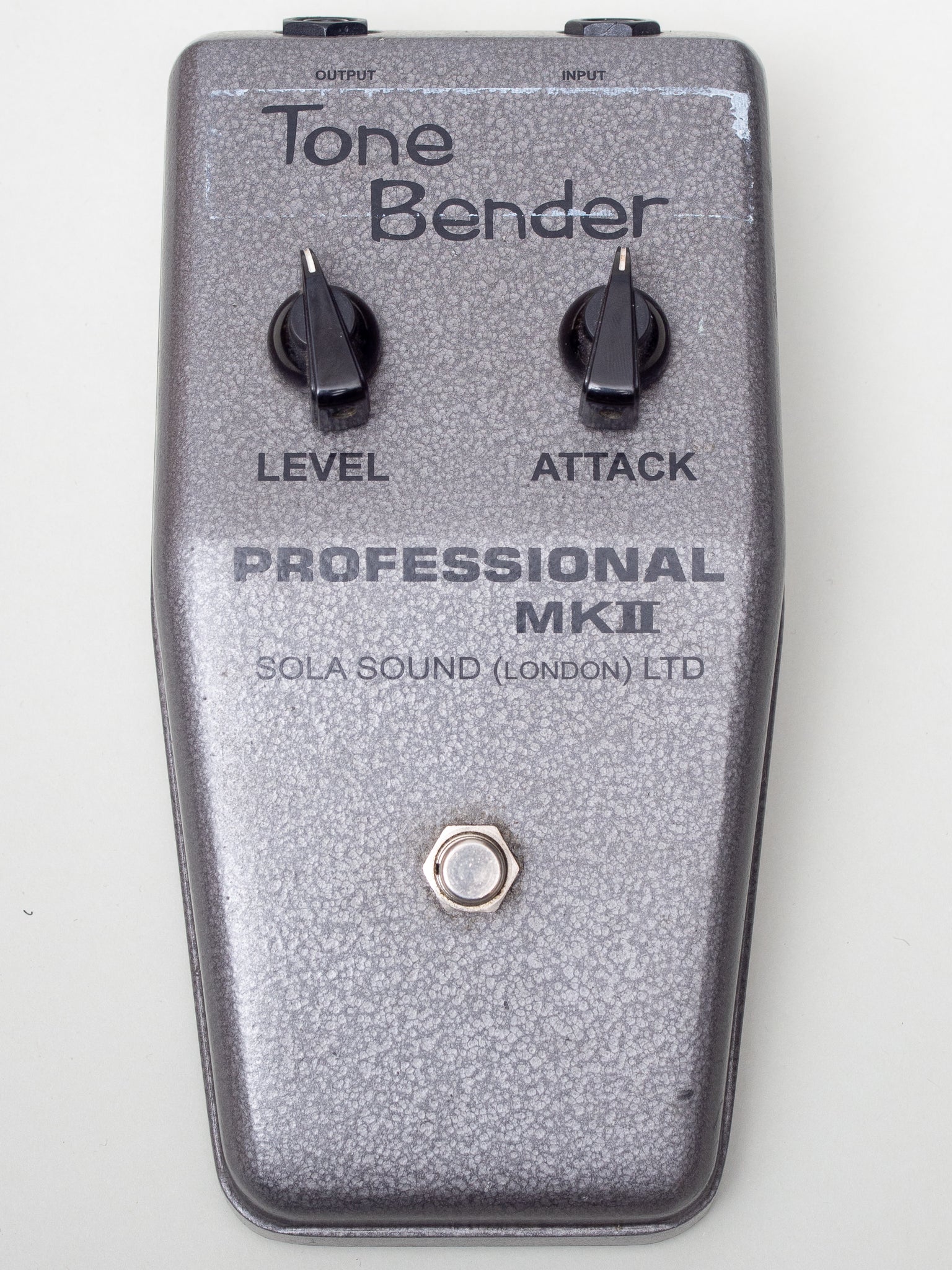 tone bender guitar pedal Vintage Sola Sound Tone Bender Professional Mark II Guitar Pedal – TR Crandall Guitars