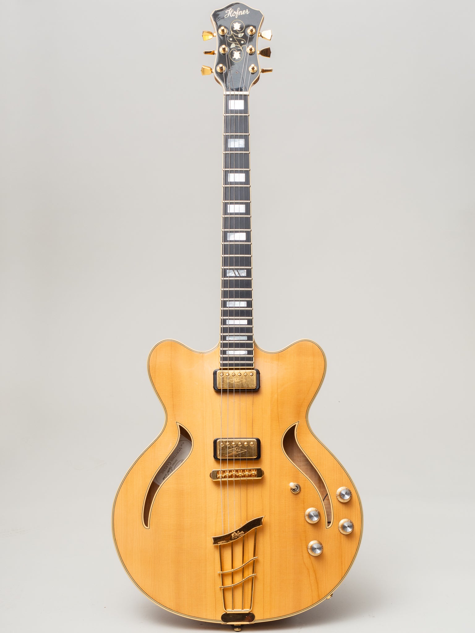 Used Hofner Verythin Classic Hollowbody Electric Guitar – TR