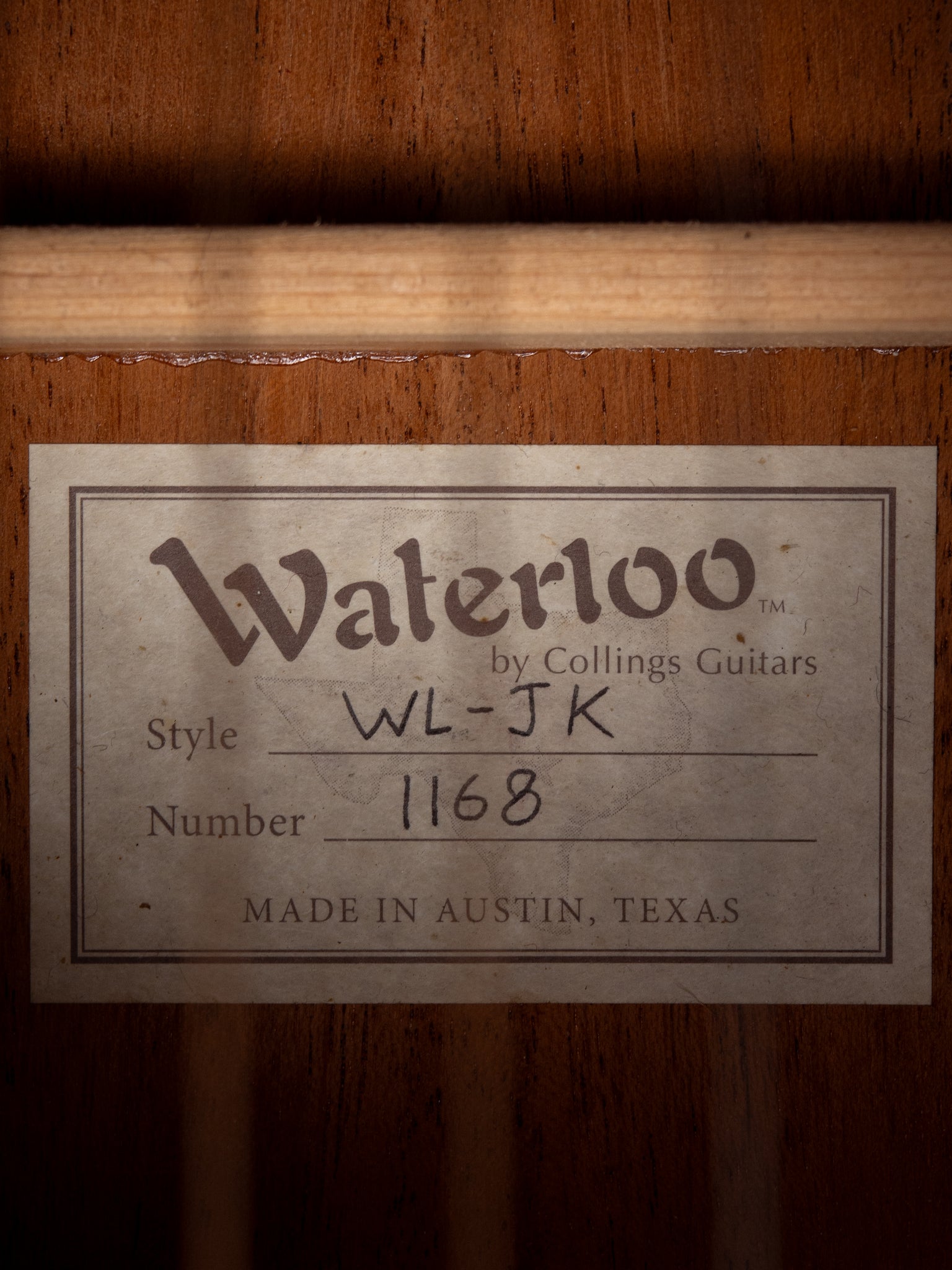 2020 Waterloo WL-JK Jumbo King Sunburst SN: 1168