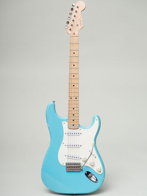 Used MJT Strat Body with TR Crandall Alcaster Daphne Blue