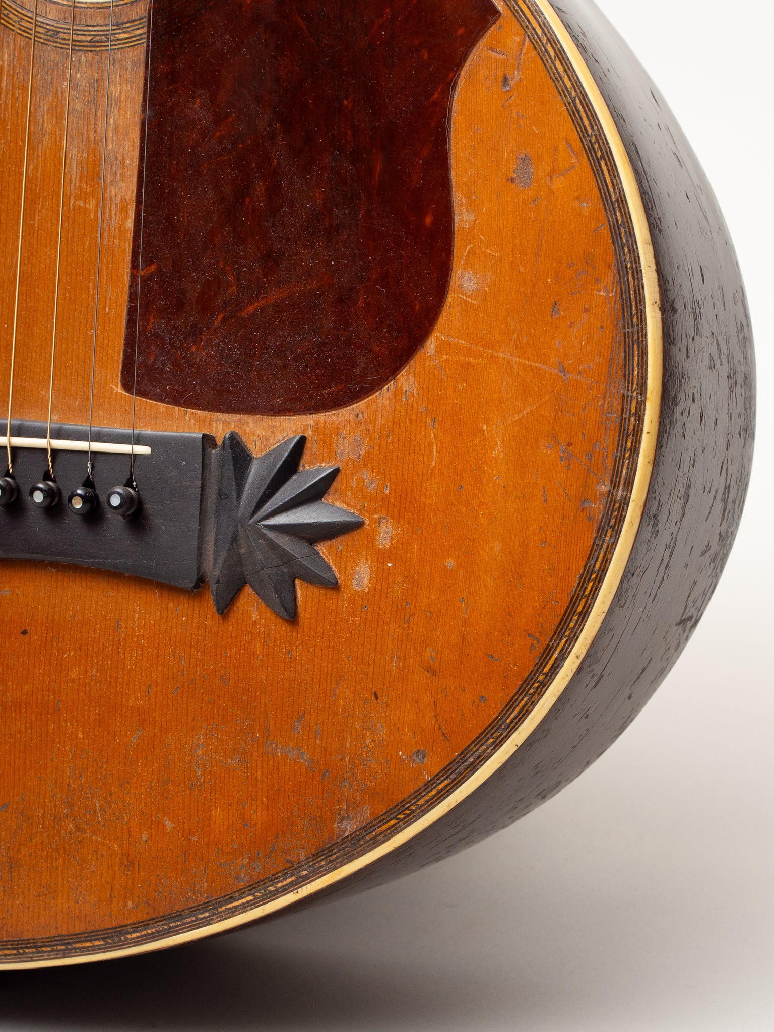 C. 1910 Dyer Harp Guitar