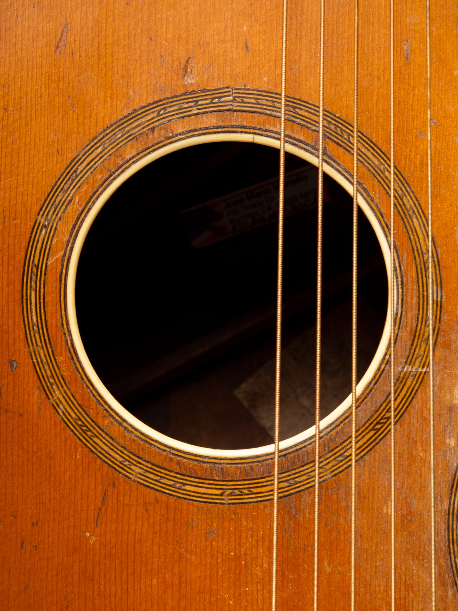 C. 1910 Dyer Harp Guitar