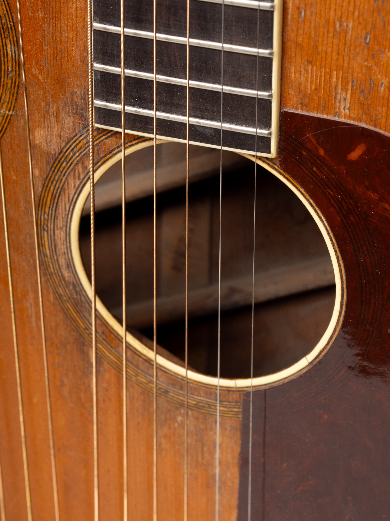 C. 1910 Dyer Harp Guitar
