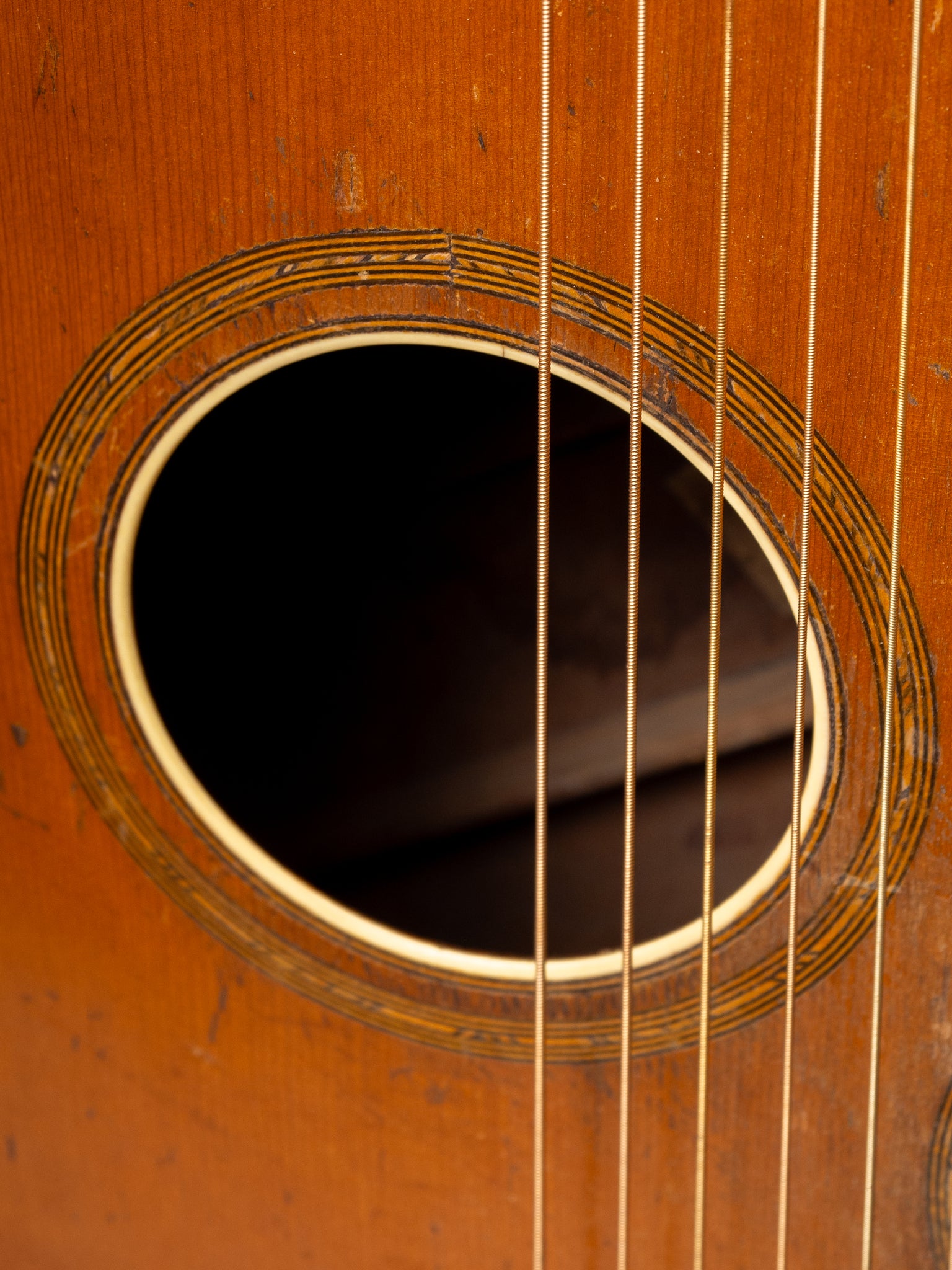 C. 1910 Dyer Harp Guitar