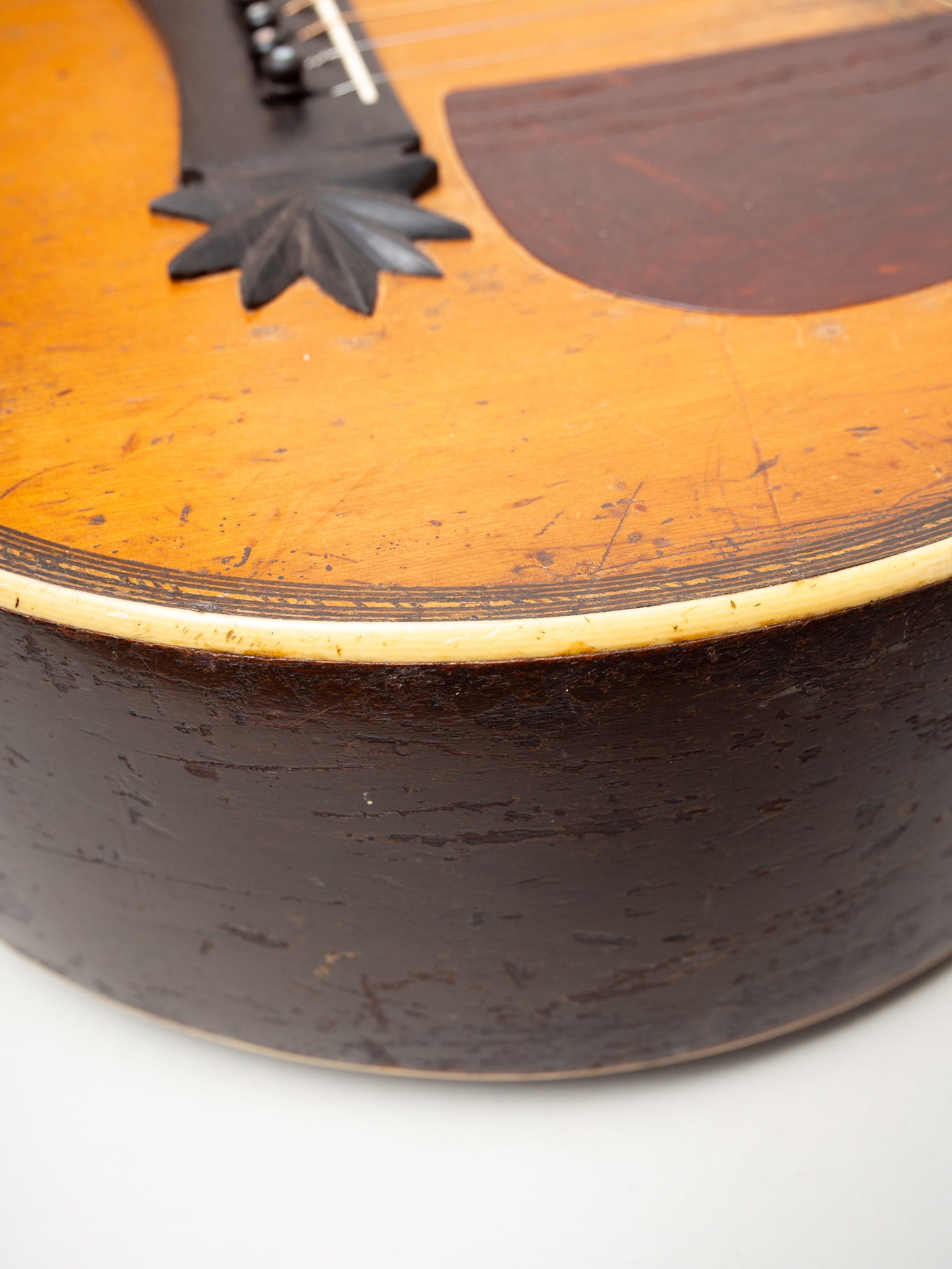 C. 1910 Dyer Harp Guitar