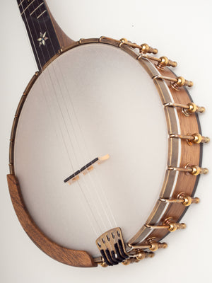 Used OME Mira J-0B 11” Open Back 5 String Banjo