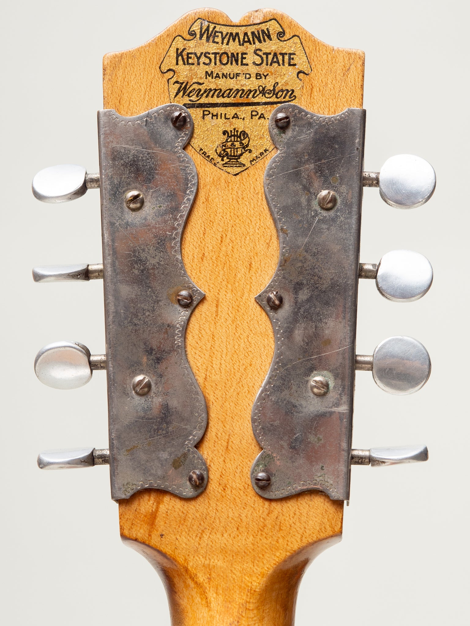 Vintage Circa 1920s Weymann Keystone State #24 Banjolin Banjo MAdolin ...