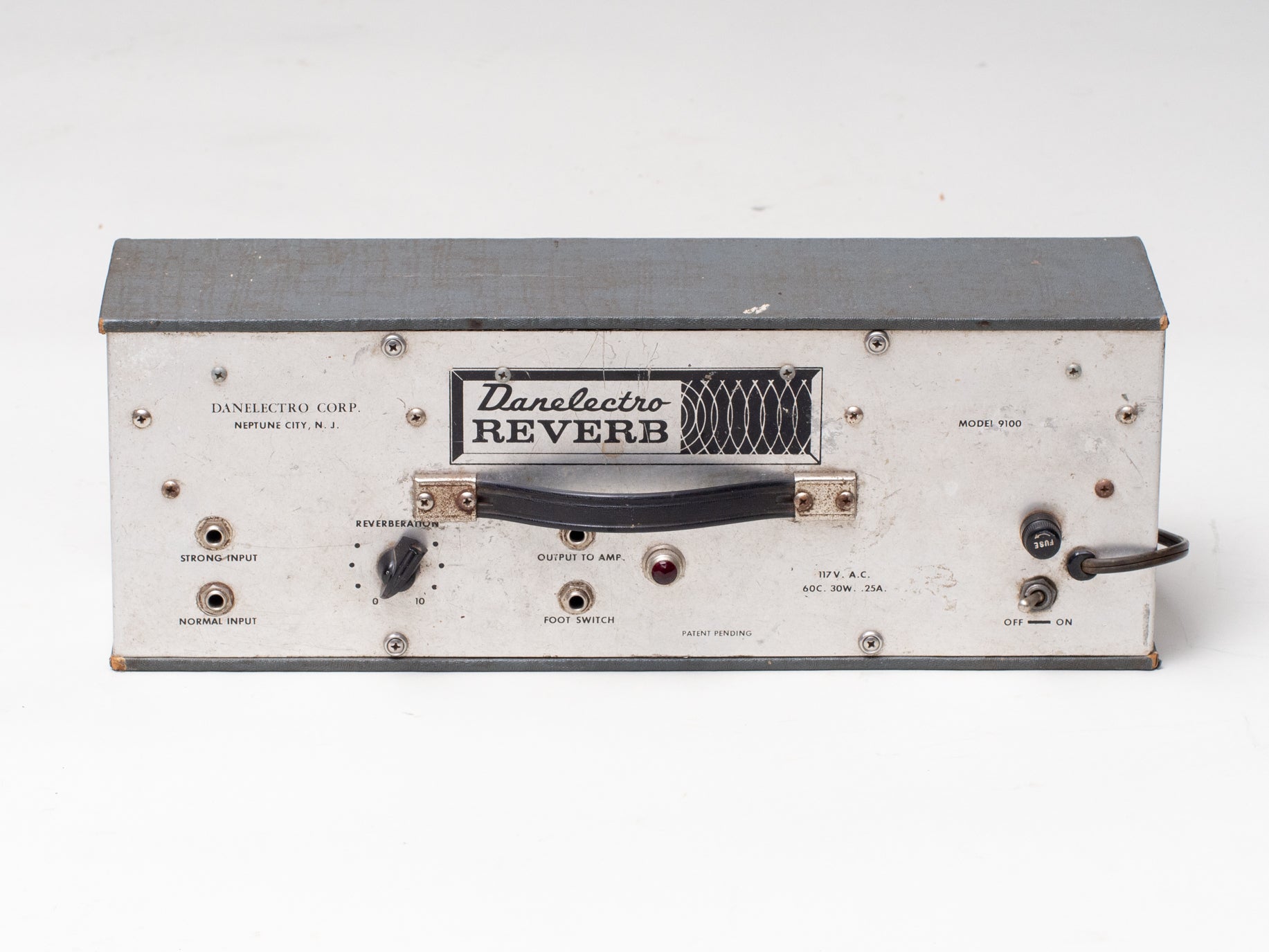 1960s Danelectro Model 9100 Spring Reverb Unit – TR Crandall Guitars