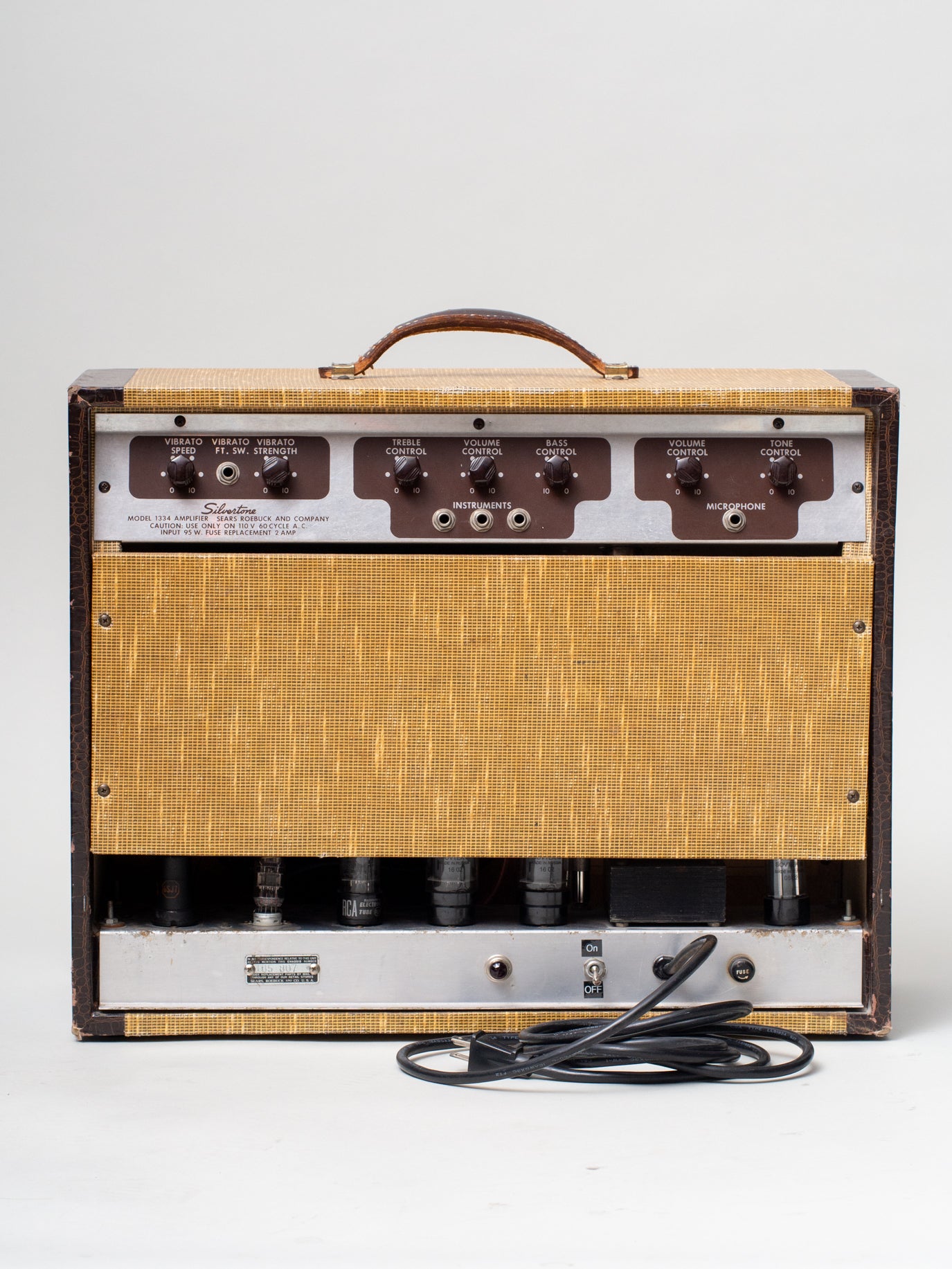 1950s Silvertone Model 1334 Amplifier