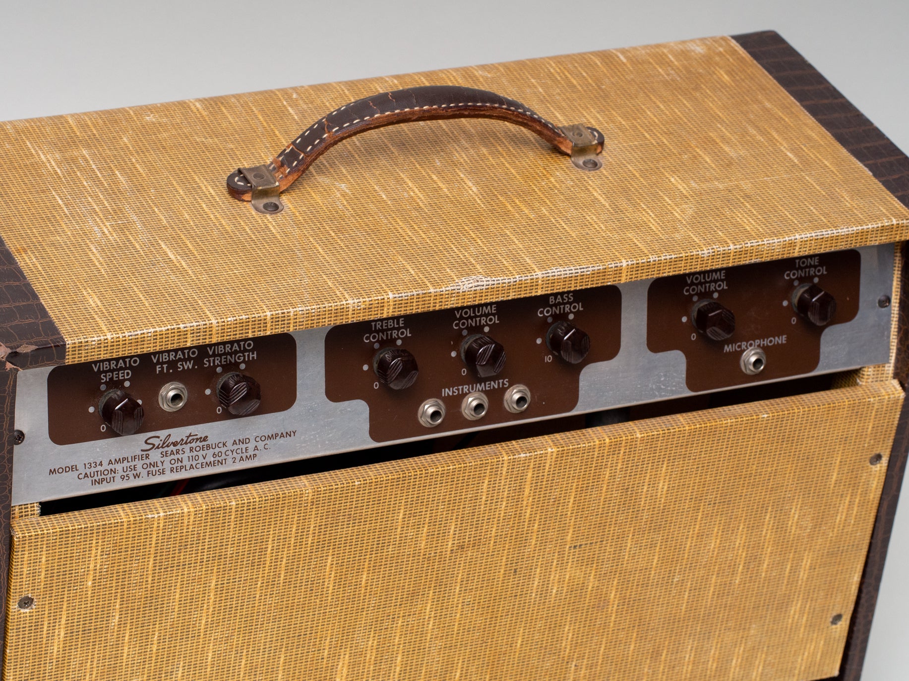 1950s Silvertone Model 1334 Amplifier
