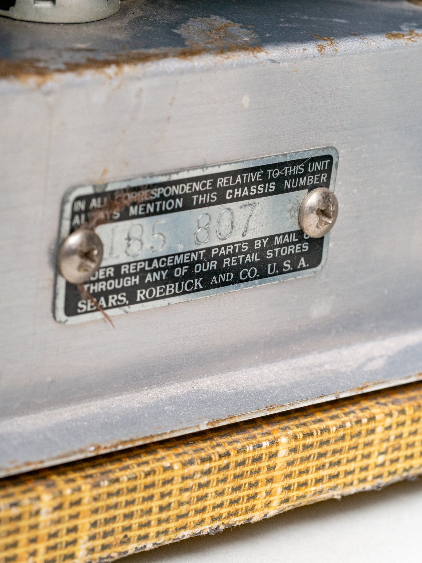 1950s Silvertone Model 1334 Amplifier