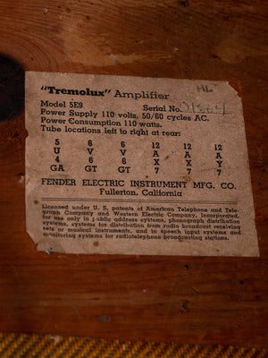 1958 Fender Tremolux