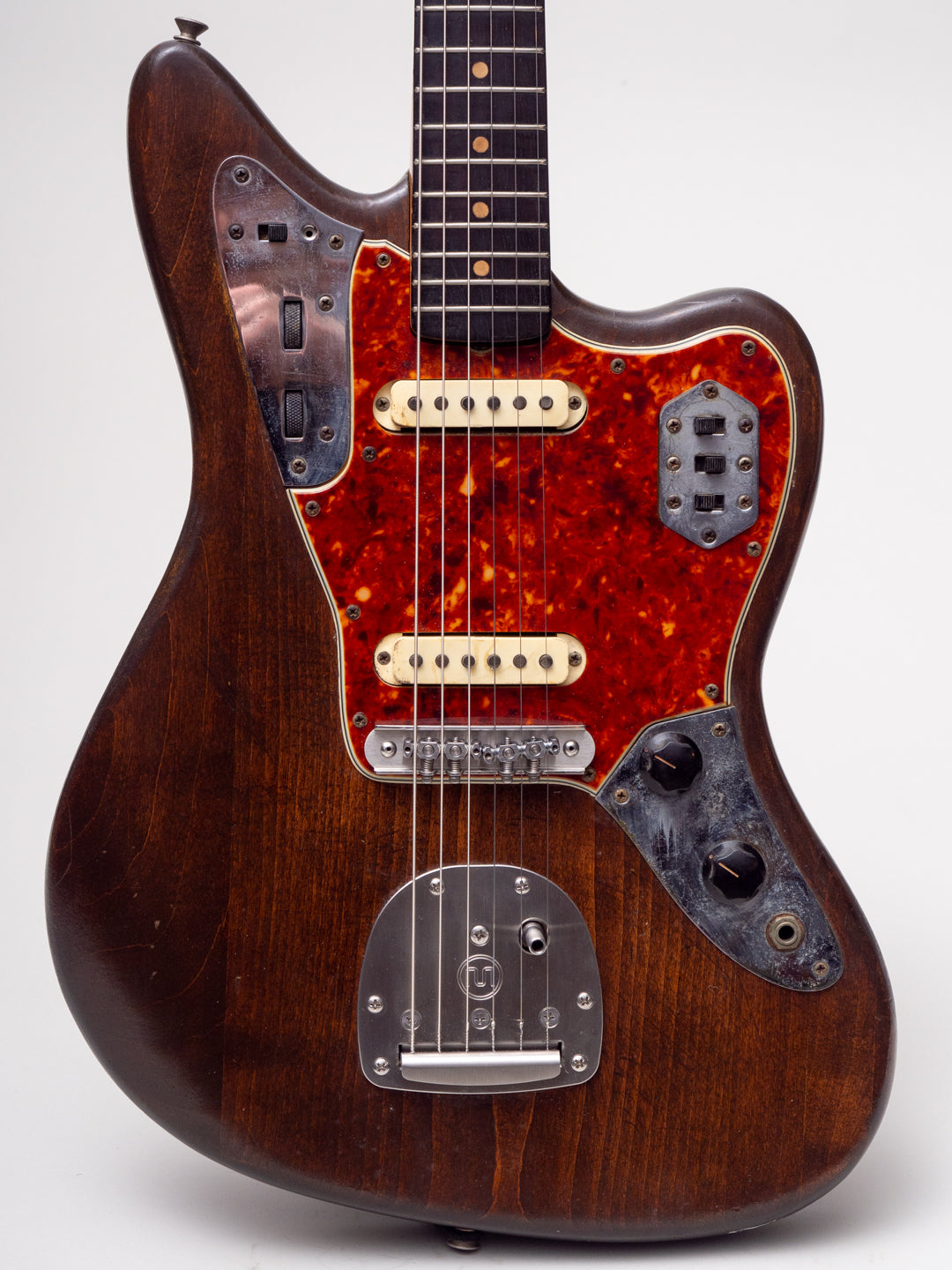 Vintage 1964 Fender Jaguar Solid Body Offset Electric Guitar – TR ...