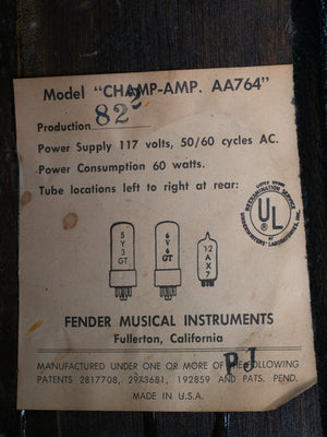 1966 Fender Champ