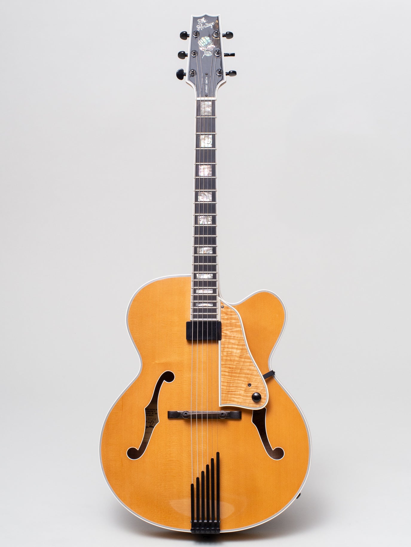 Heritage johnny smith guitar sales