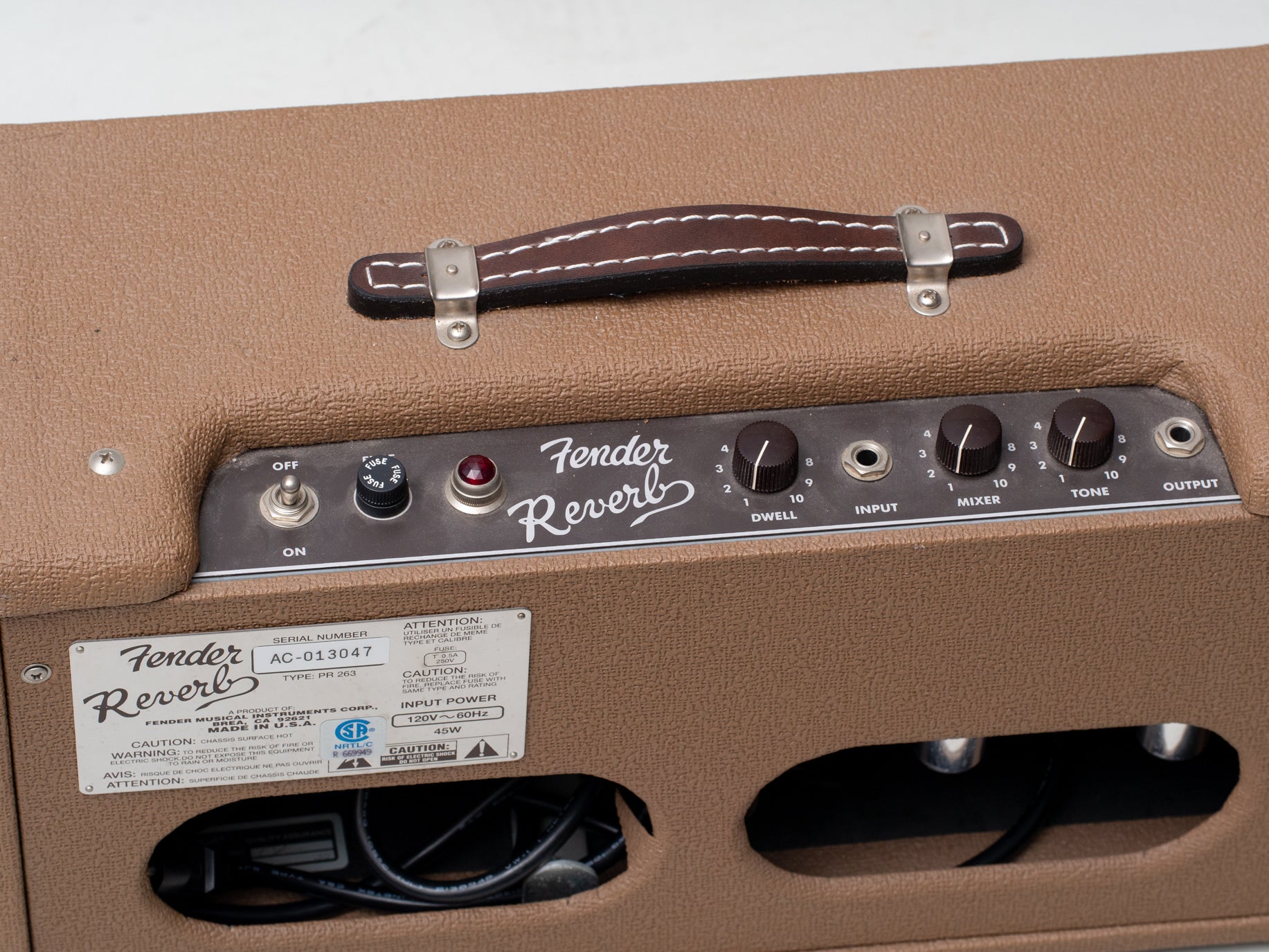 2000s Fender '63 Tube Reverb Unit – TR Crandall Guitars