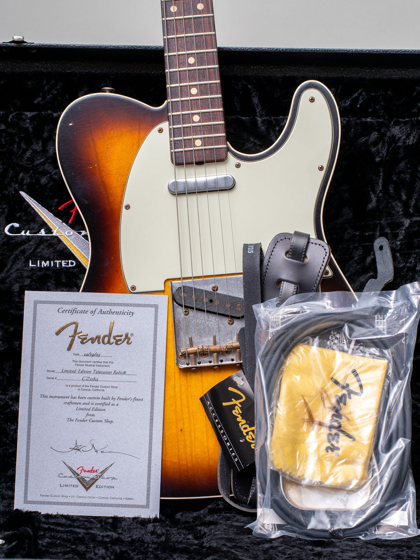2005 Fender Custom Shop Limited Edition Telecaster Relic