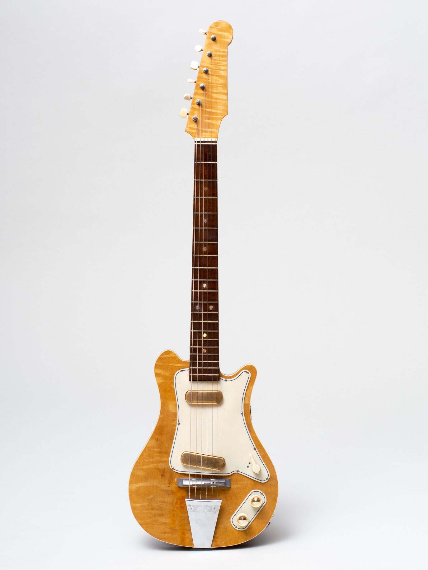 guyatone LG-50T ビザールギター Guyatone LG 50T (Mosrite Copy) Vintage Japanese Guitar Gold