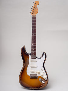 Used Bonneville Reliced Sunburst Stratocaster Rosewood Fingerboard