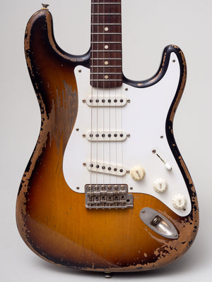 Used Bonneville Reliced Sunburst Stratocaster Rosewood Fingerboard