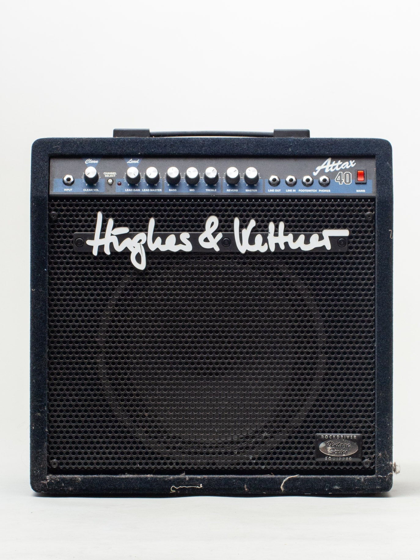 高評価定番Hughes & Kettner Attax 40 ギターアンプ 音出しOK 中古 オーディオ ヒュースアンドケトナー ドイツ製 コンボ