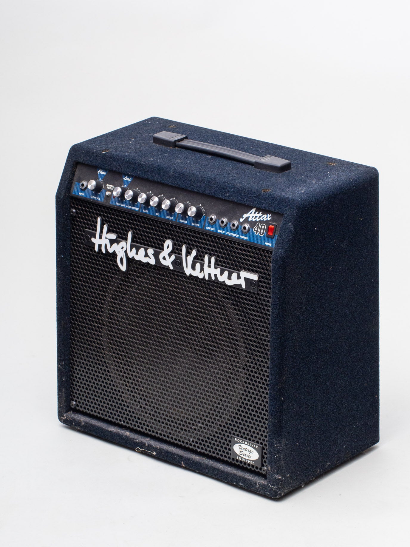 高評価定番Hughes & Kettner Attax 40 ギターアンプ 音出しOK 中古 オーディオ ヒュースアンドケトナー ドイツ製 コンボ