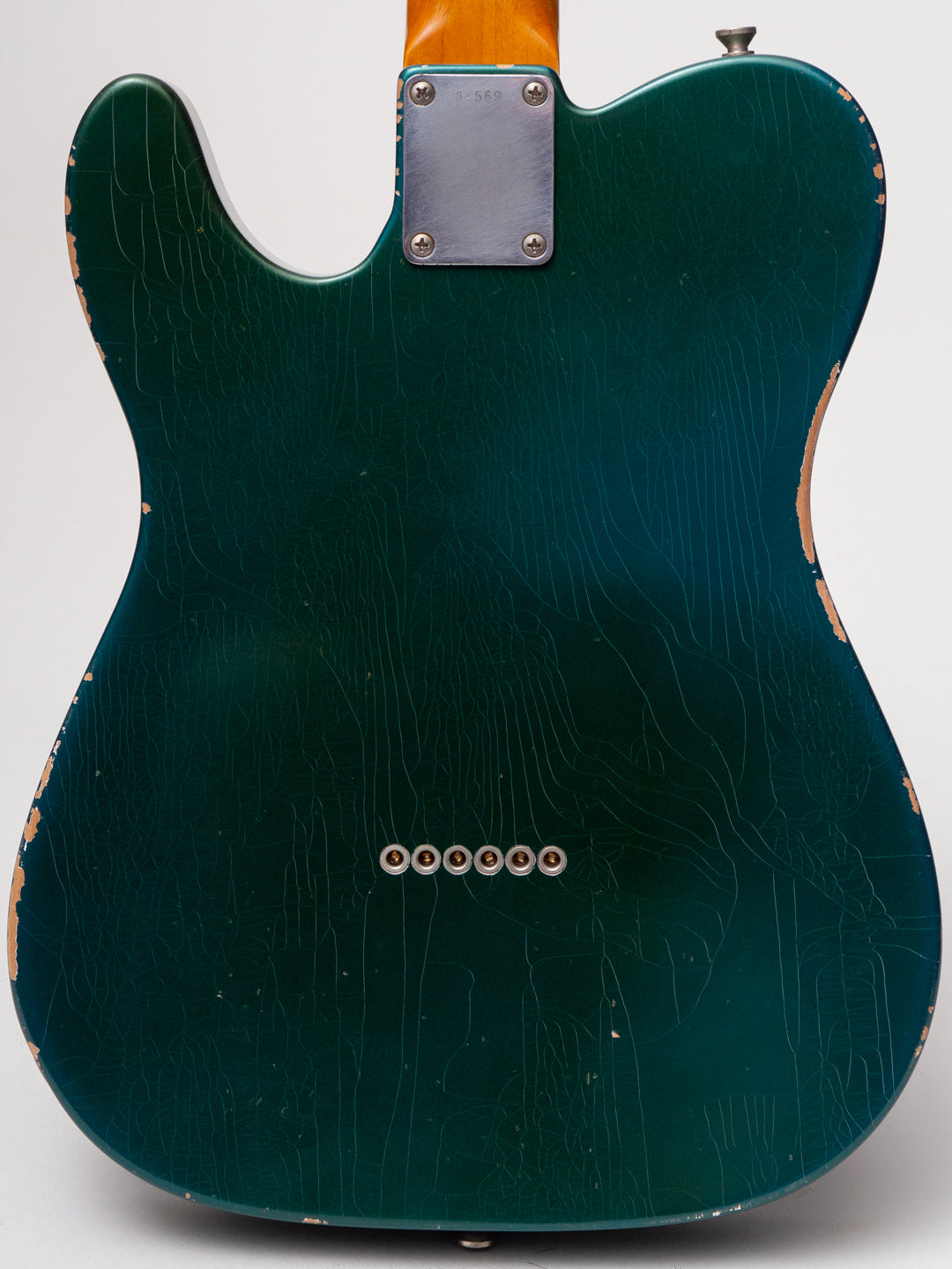 2021 MB Guitars Model '62-T Sherwood Green Metallic